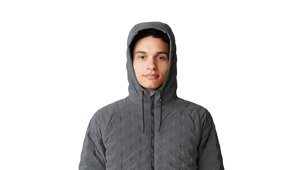 Mountain Hardwear Stretchdown Light Full Zip Hoody - Mens, 007, S, 2077751-007-S