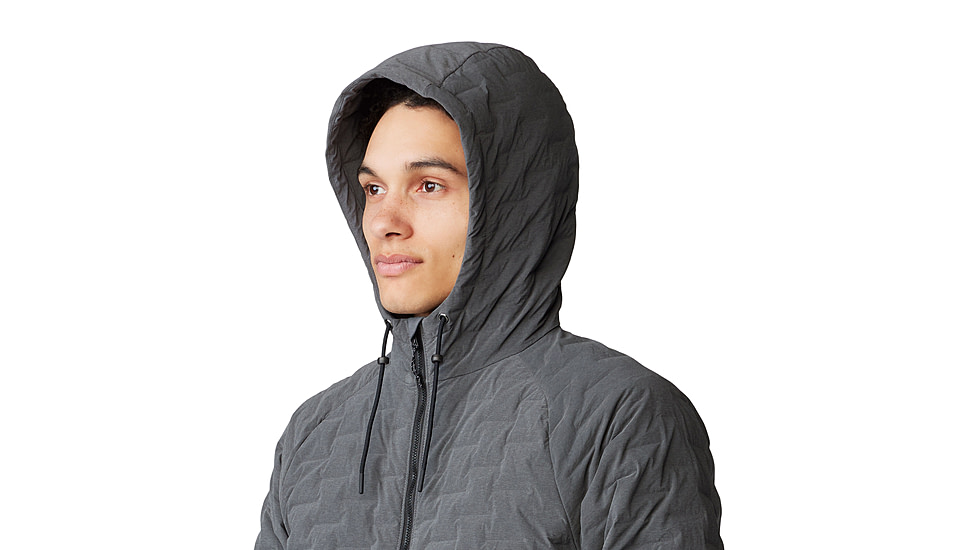 Mountain Hardwear Stretchdown Light Full Zip Hoody - Mens, 007, S, 2077751-007-S