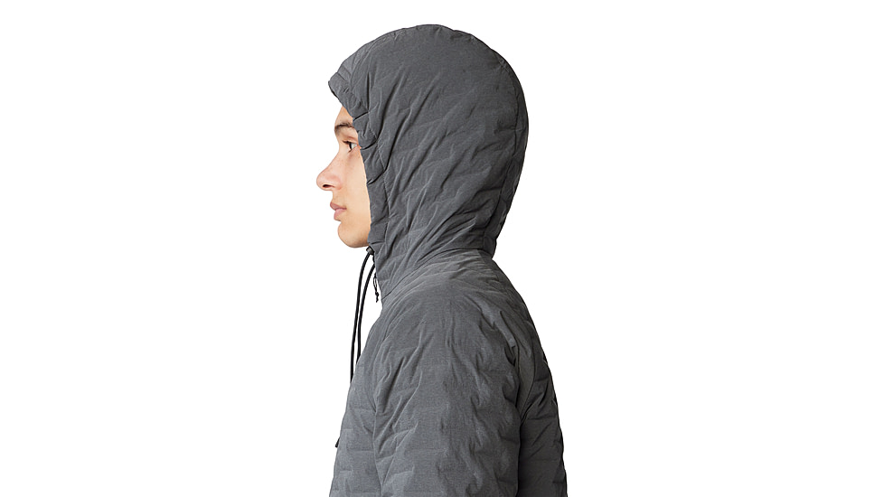 Mountain Hardwear Stretchdown Light Full Zip Hoody - Mens, 007, S, 2077751-007-S