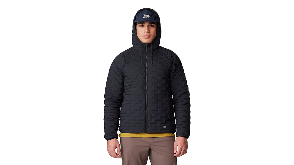 Mountain Hardwear Stretchdown Light Full Zip Hoody - Mens, 010, S, 2077751-010-S