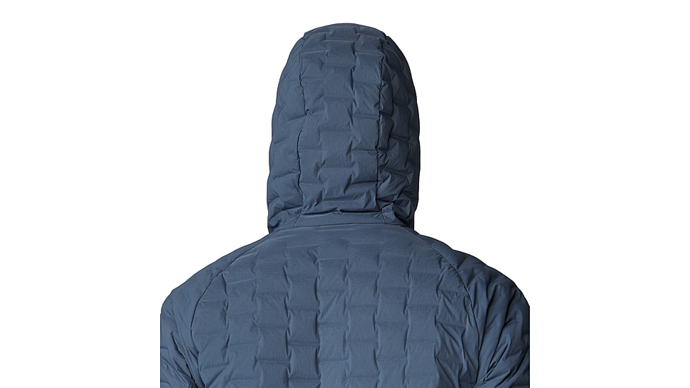 Mountain Hardwear Stretchdown Light Full Zip Hoody - Mens, Montauk Blue/Asiatic Blue, Large, 2077751430-L