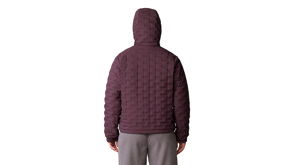 Mountain Hardwear Stretchdown Light Full Zip Hoody - Women's, Blackberry, M, 2077681-513-M