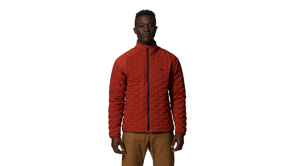 Mountain Hardwear Stretchdown Light Jacket - Mens, Dark Copper, Large, 2104521838-L