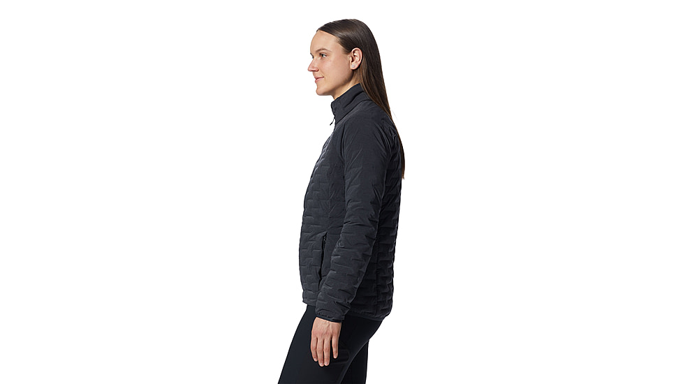 Mountain Hardwear Stretchdown Light Jacket - Women's, Dark Storm Heather, XS, 2104801-004-XS