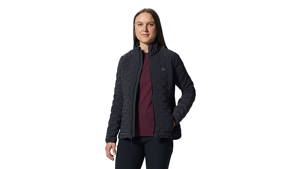 Mountain Hardwear Stretchdown Light Jacket - Women's, Dark Storm Heather, XS, 2104801-004-XS