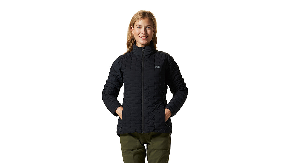 Mountain Hardwear Stretchdown Light Jacket - Women's, Black, L, 2104801-010-L