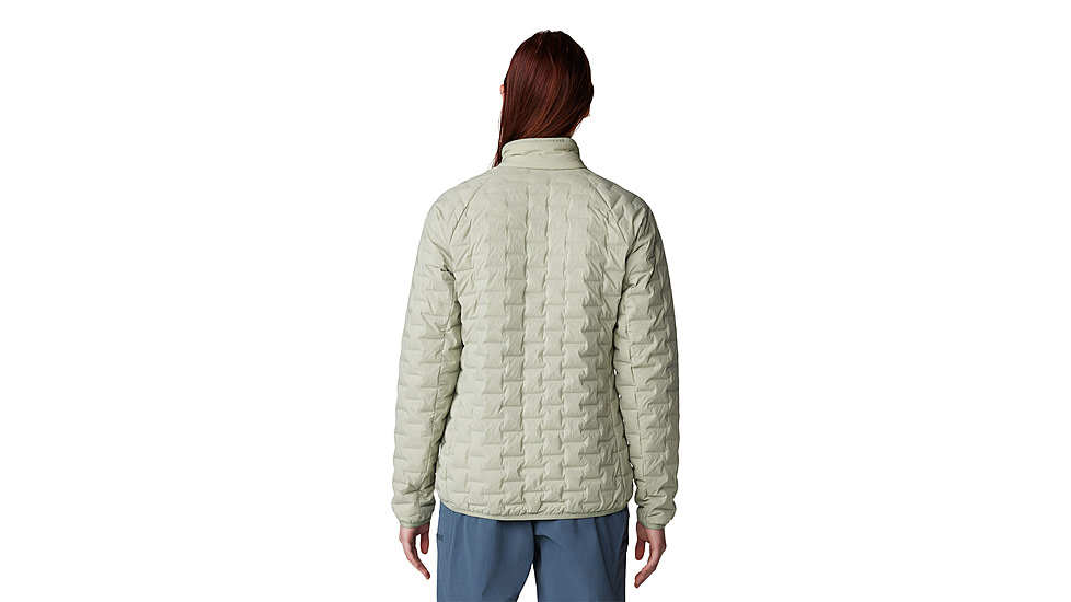 Mountain Hardwear Stretchdown Light Jacket - Womens, White Sage, Extra Large, 2104801341-XL