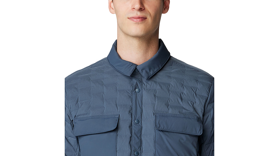 Mountain Hardwear Stretchdown Light Shacket - Mens, 430, XXL, 2003981-430-XXL