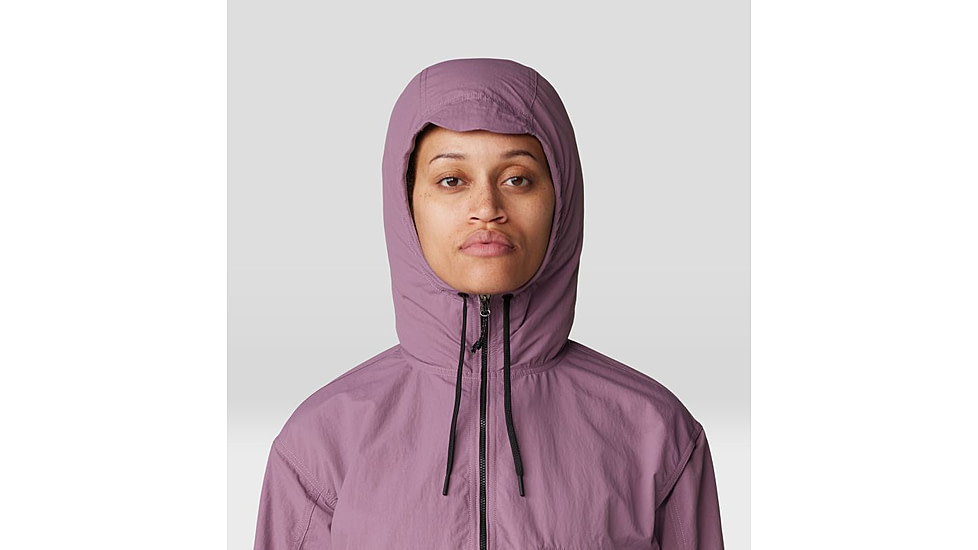 Mountain Hardwear Stryder Full Zip Top - Womens, Dark Daze, Small, 2067721533-S