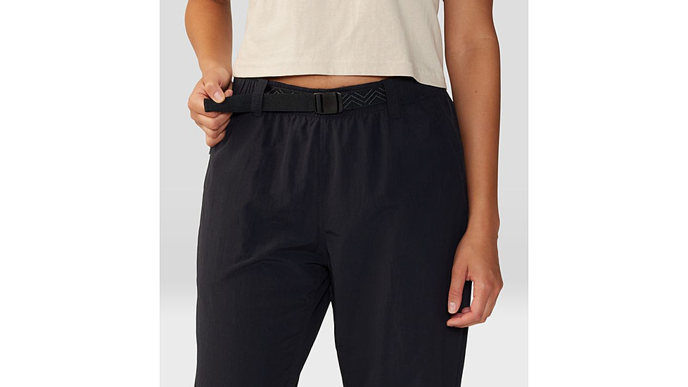 Mountain Hardwear Stryder Mid Rise Pant - Womens, Black, Extra Large, 2038661010-XL