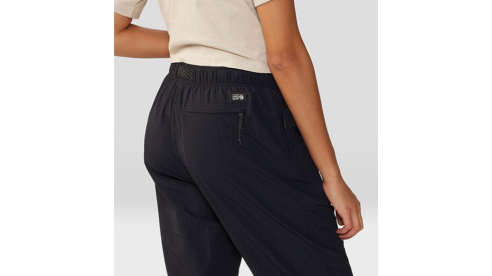 Mountain Hardwear Stryder Mid Rise Pant - Womens, Black, Extra Large, 2038661010-XL
