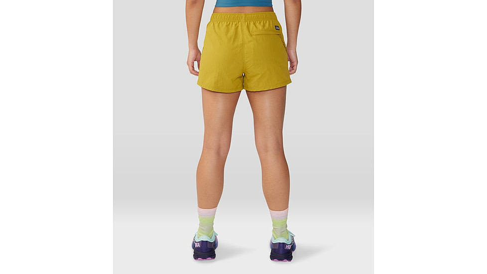 Mountain Hardwear Stryder Swim Short - Womens, Dark Citron, Medium, 2038671358-M