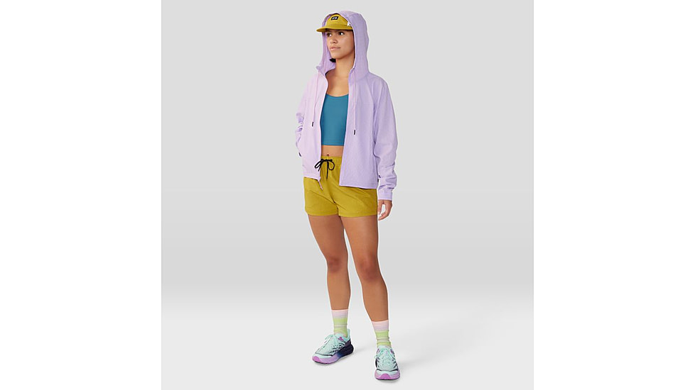 Mountain Hardwear Stryder Swim Short - Womens, Dark Citron, Medium, 2038671358-M