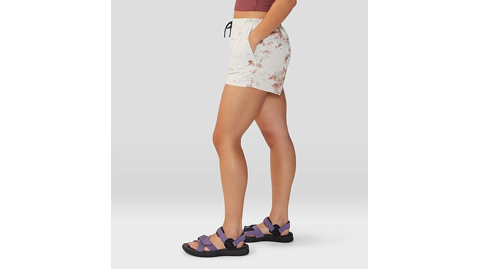 Mountain Hardwear Stryder Swim Short - Womens, Dark Quartz Nebula Dye Print, Large, 2038671641-L