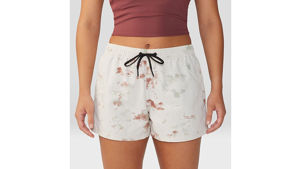 Mountain Hardwear Stryder Swim Short - Womens, Dark Quartz Nebula Dye Print, Large, 2038671641-L