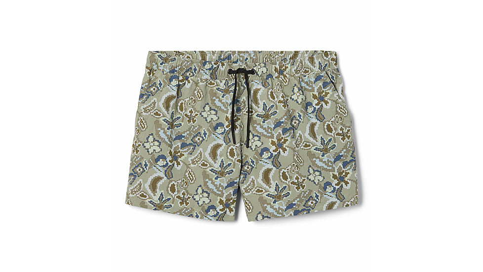 Mountain Hardwear Stryder Swim Short - Womens, Regular, Mantis Green Floral Print, Extra Small, 2038671363-M-XS-R