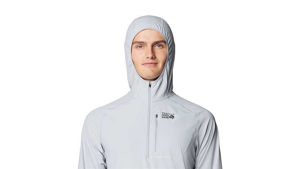 Mountain Hardwear Sunshield Hoody - Mens, Glacial, XL, 190423042388