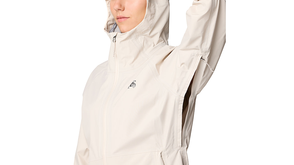 Mountain Hardwear Threshold Parka - Womens, Talc, L, 190423037568