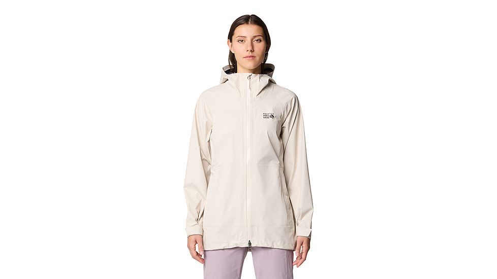 Mountain Hardwear Threshold Parka - Womens, Talc, L, 190423037568