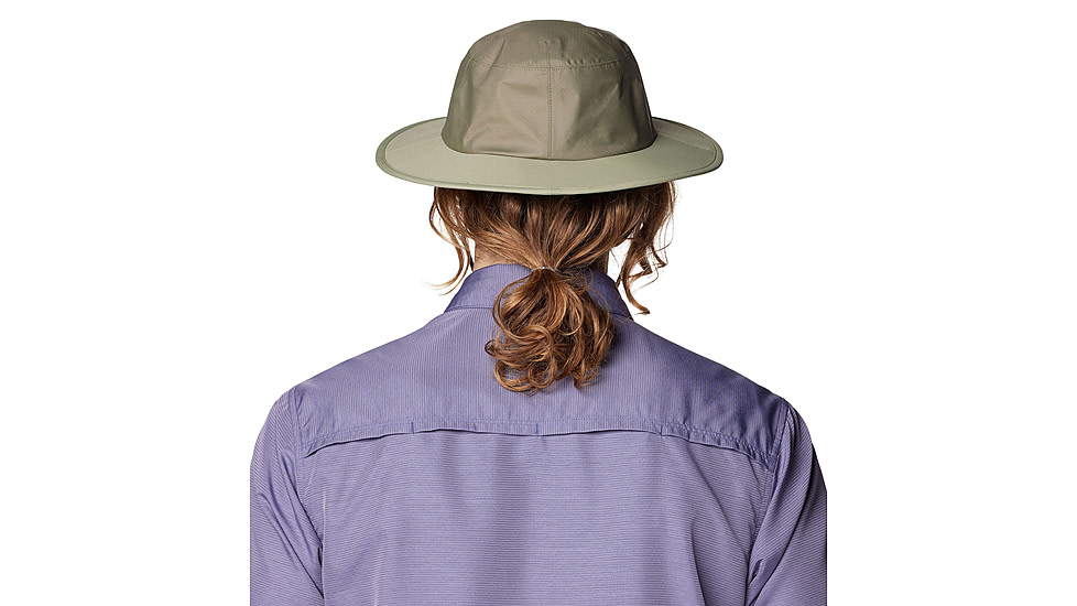 Mountain Hardwear Threshold Rain Hat, Stone Green, Mantis, L/XL, 190423014767