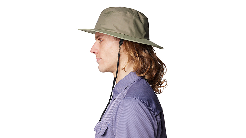 Mountain Hardwear Threshold Rain Hat, Stone Green, Mantis, L/XL, 190423014767
