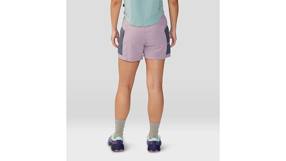 Mountain Hardwear Trail Sender Short - Womens, Daze, Blue Slate, Extra Large, 2067931533-XL