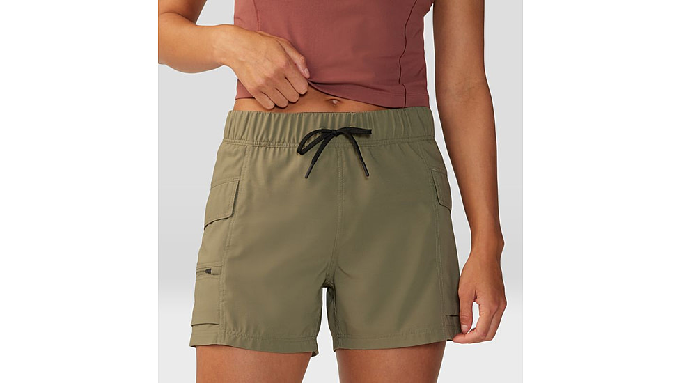 Mountain Hardwear Trail Sender Short - Womens, Light Army, Extra Large, 2067931333-XL