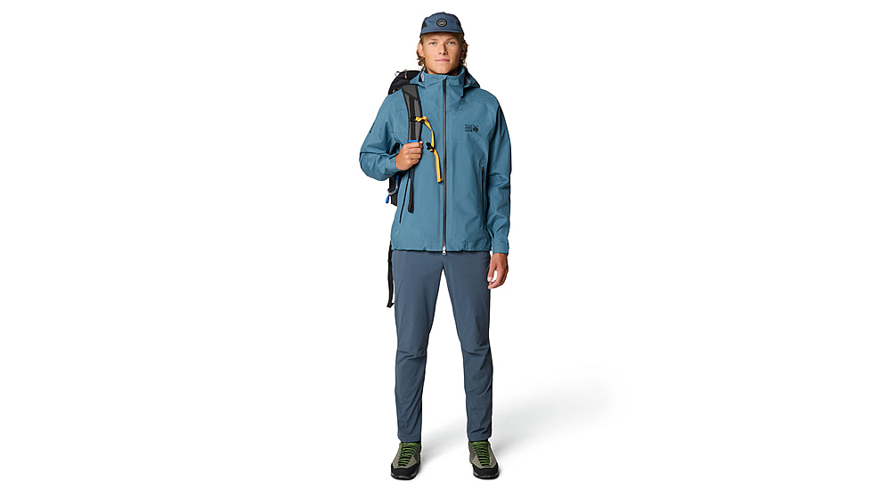 Mountain Hardwear TrailVerse GORE-TEX Jacket - Mens, Adriatic Blue, XL, 190423048557
