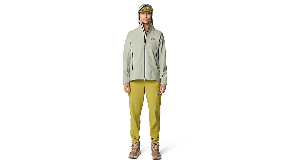 Mountain Hardwear TrailVerse GORE-TEX Jacket - Womens, White Sage, S, 190423032419