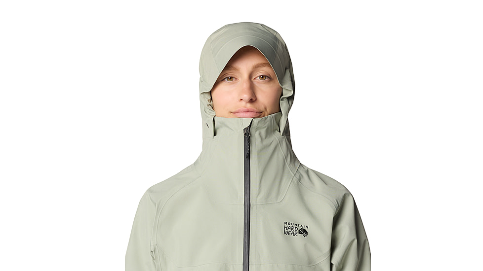 Mountain Hardwear TrailVerse GORE-TEX Jacket - Womens, White Sage, S, 190423032419
