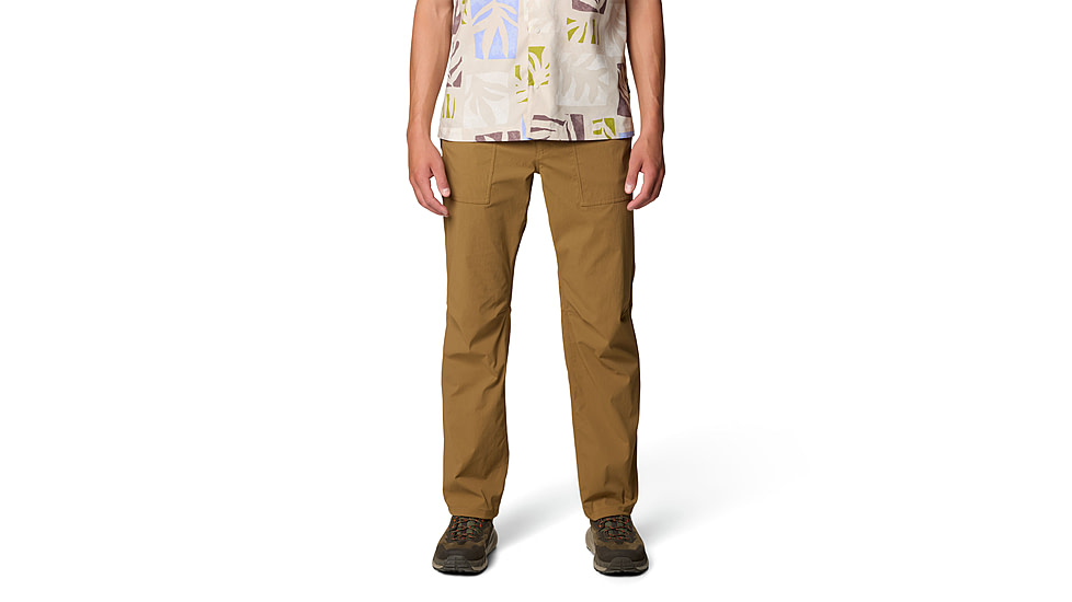 Mountain Hardwear Traxion Trail Pant - Mens, Corozo Nut, 33x32, 190423013487