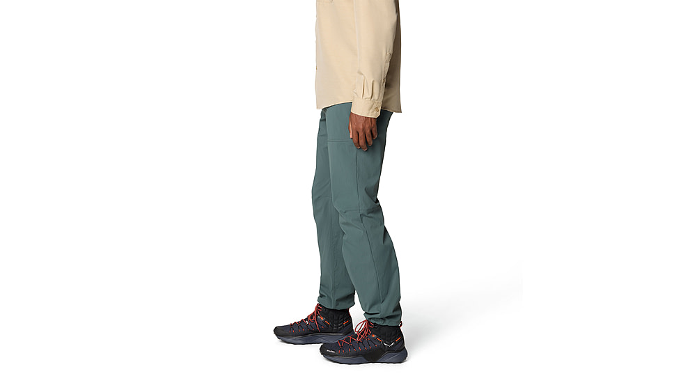 Mountain Hardwear Traxion Trail Pant - Mens, Black Spruce, 36x32, 190423013746