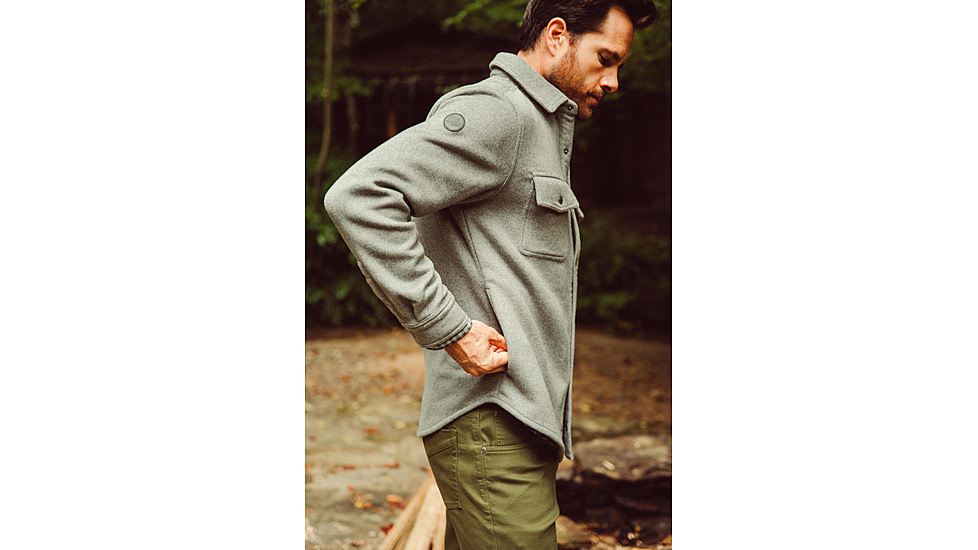 Mountain Khakis Dover Wool Shirtjac Classic Fit - Mens, Forest Moss, XXL, K73301FOREST MOSSXXL