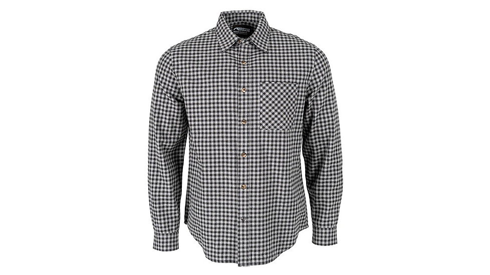 Mountain Khakis Downtown Flannel Shirt Classic Fit - Mens, Jackson Grey, S, N52021JACKSON GREYS