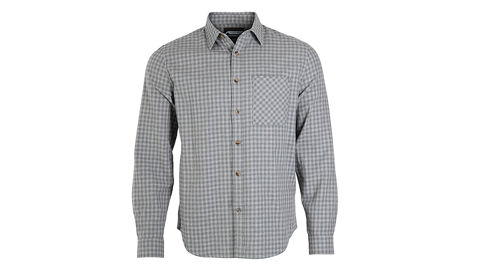 Mountain Khakis Downtown Flannel Shirt Classic Fit - Mens, Sage, XL, N52C26SAGEXL