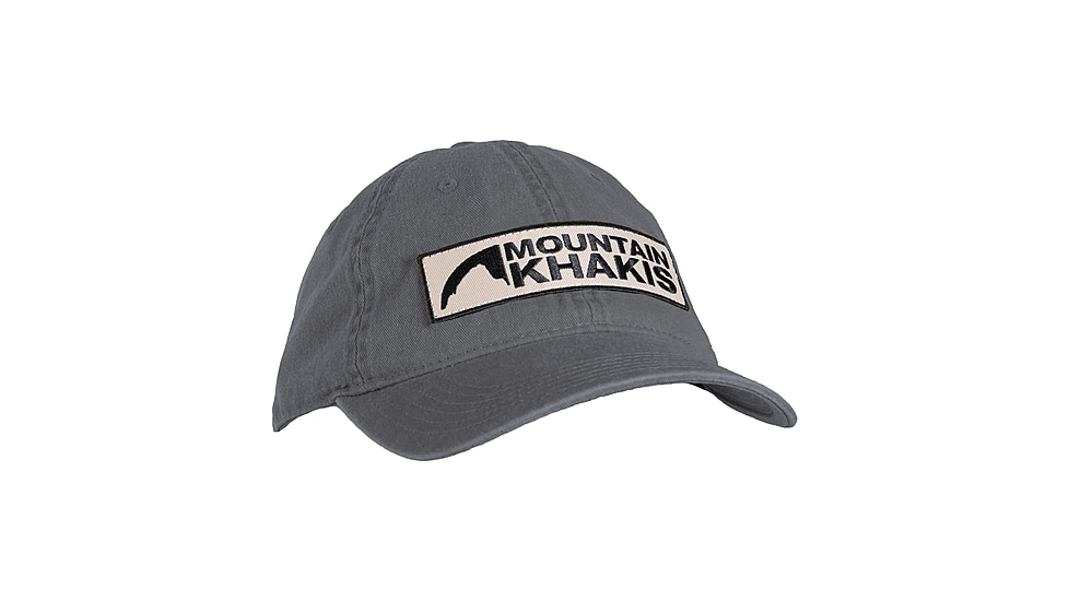 Mountain Khakis Extended Logo Hat - Mens, Charcoal, OS, M60B97CHARCOALOS