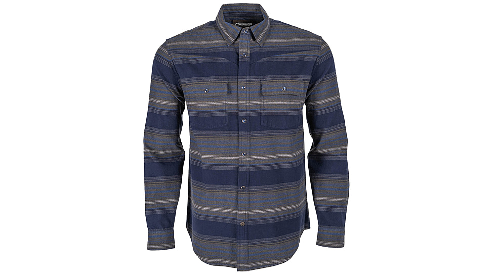 Mountain Khakis Logan Shirt Relaxed Fit - Mens, Crater Navy, XXL, N55401CRATER NAVYXXL