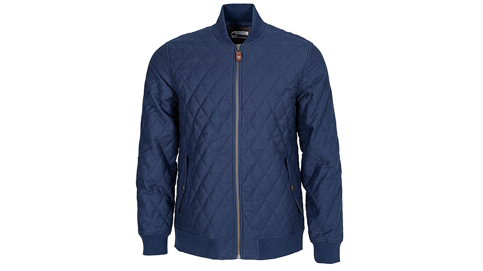Mountain Khakis Moleskin Bomber Jacket Classic Fit - Mens, Crater Navy, M, O39401CRATER NAVYM