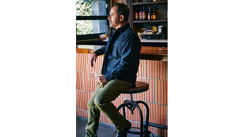 Mountain Khakis Moleskin Shirtjac Relaxed Fit - Mens, Forest Moss, XL, I23301FOREST MOSSXL