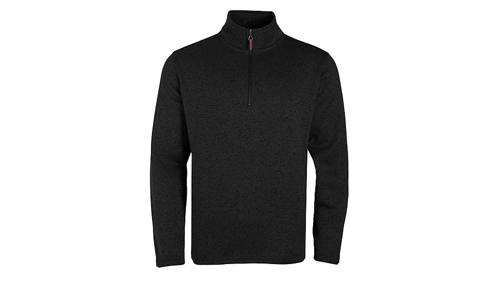 Mountain Khakis Norris Quarter Zip Pullover Classic Fit - Mens, Black, XXL, N59001BLACKXXL