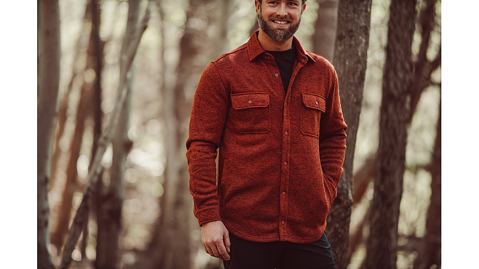 Mountain Khakis Norris Shirtjac Classic Fit - Mens, Black, S, K78001BLACKS