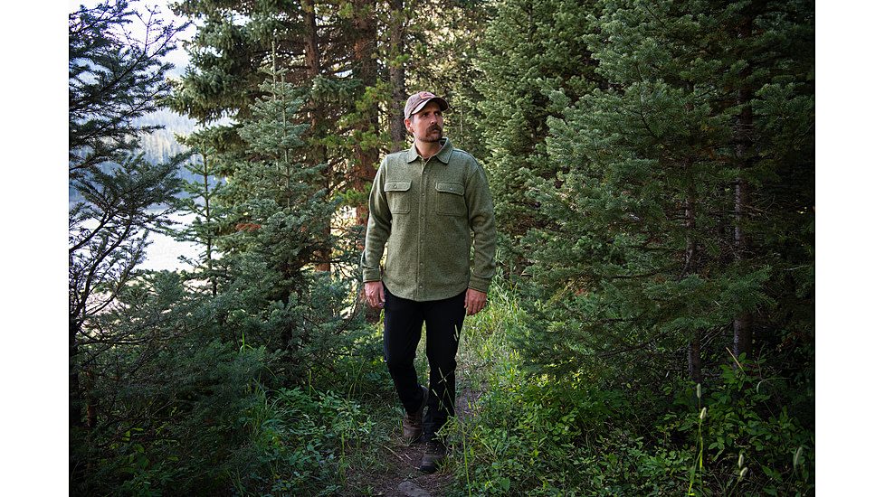 Mountain Khakis Norris Shirtjac Classic Fit - Mens, Black, S, K78001BLACKS