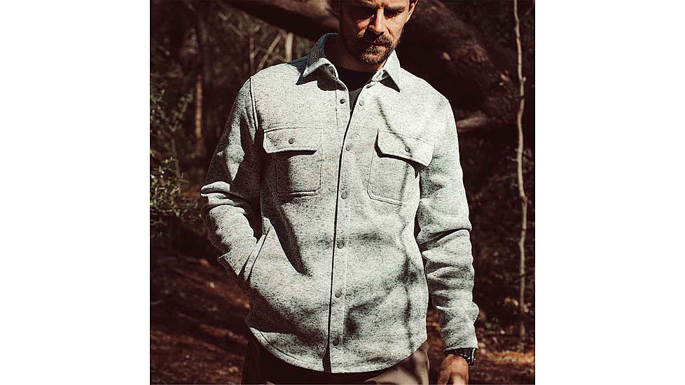 Mountain Khakis Norris Shirtjac Classic Fit - Mens, Black, S, K78001BLACKS