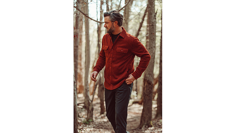 Mountain Khakis Norris Shirtjac Classic Fit - Mens, Black, S, K78001BLACKS