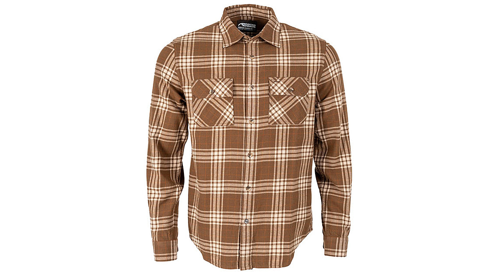 Mountain Khakis Park Flannel Shirt Classic Fit - Mens, Cedar, L, N50201CEDARL