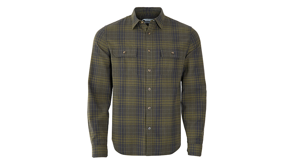 Mountain Khakis Park Flannel Shirt Classic Fit - Mens, Forest Moss, M, N50301FOREST MOSSM