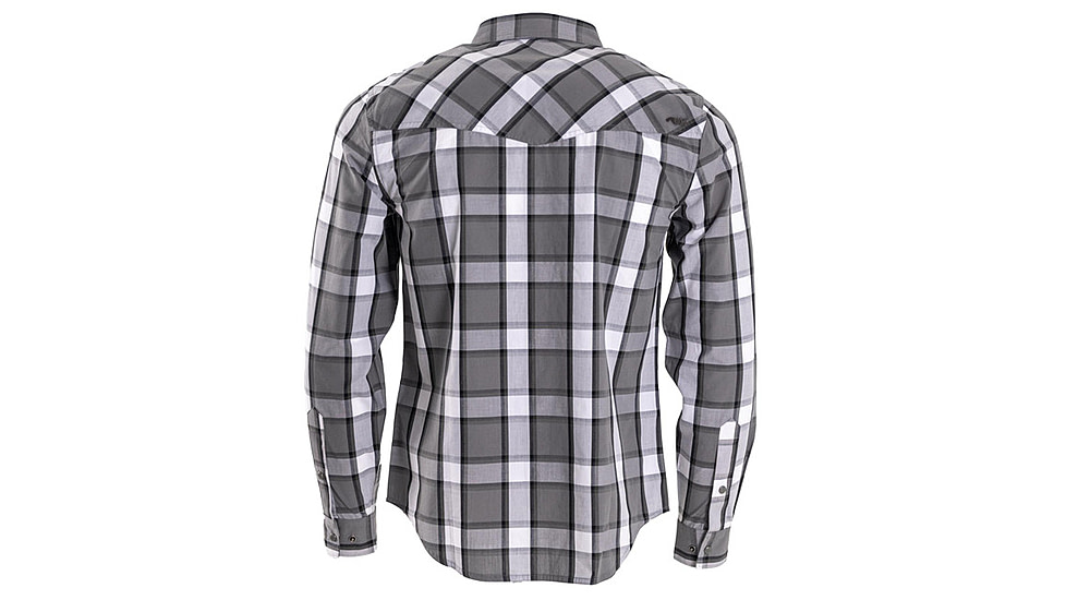Mountain Khakis Rodeo Long Sleeve Woven Shirt Classic Fit - Mens, Gunmetal, M, O77022GUNMETALM