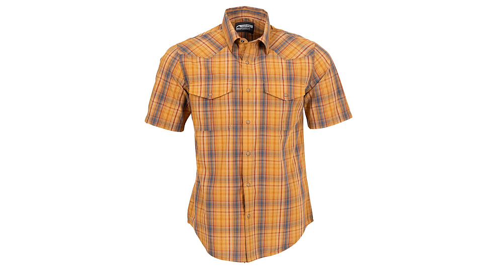 Mountain Khakis Rodeo Short Sleeve Woven Shirt Classic Fit - Mens, Arrowwood, L, O76704ARROWWOODL