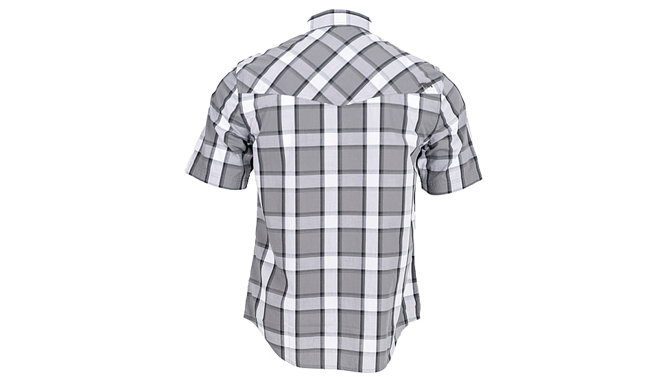 Mountain Khakis Rodeo Short Sleeve Woven Shirt Classic Fit - Mens, Gunmetal, L, O76022GUNMETALL