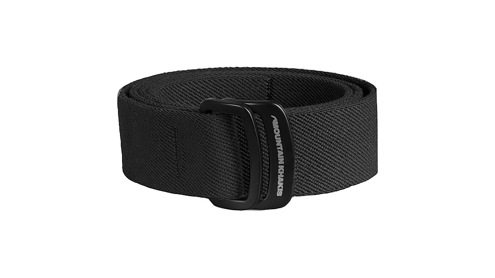 Mountain Khakis Solid Elastic Webbing Belt - Mens, Black, OS, N89001BLACKOS